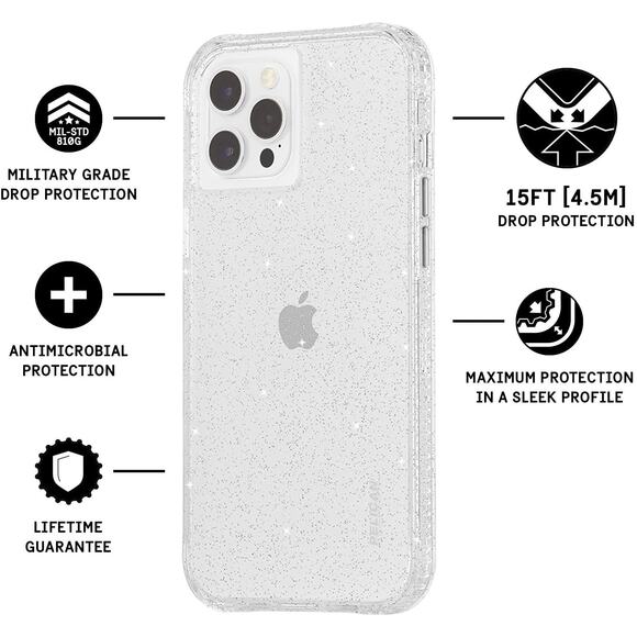 Pelican RANGER Series Case for iPhone 12 Pro Max (5G) 6.7 Inch Sparkle - Picture 4 of 4